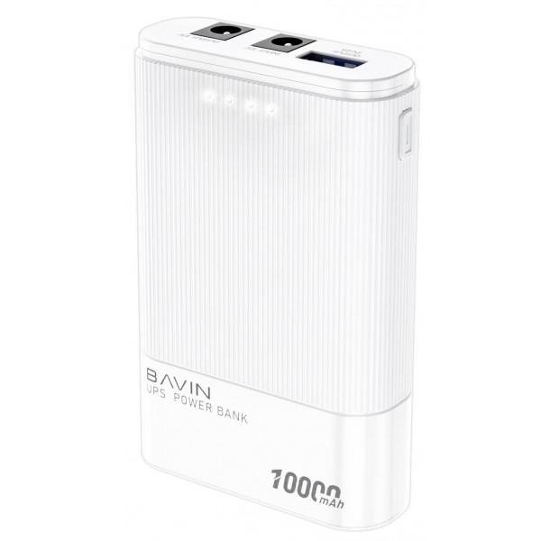 Фото - Источник бесперебойного питания Bavin PC037 PRO 10000mAh-37WH 12V White (Y-PC037-PRO-WH)