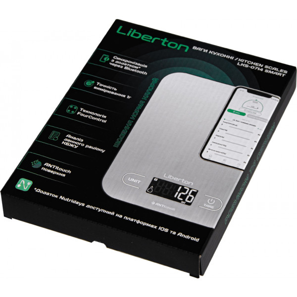 Фото - Весы кухонные Liberton LKS-0714 Smart