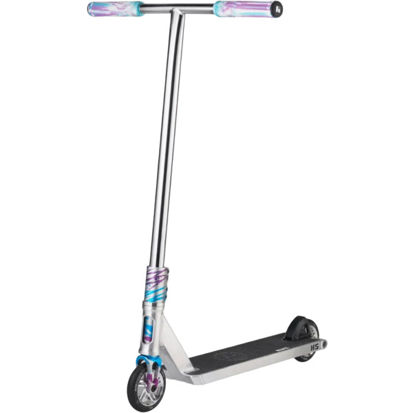 Фото - Трюковий самокат Hipe H5 Silver/Blue (410506) Фото - Трюковий самокат Hipe H5 Silver/Blue (410506)