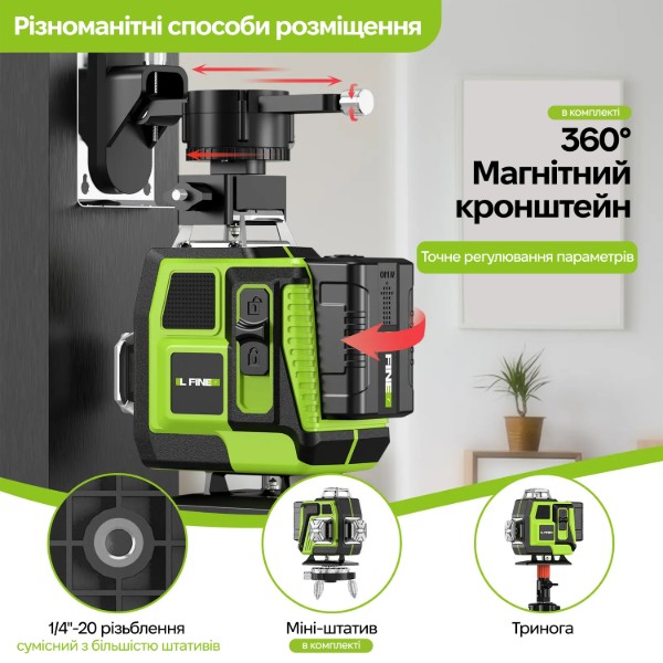 Фото - Уровень лазерный INSPIRE LLX-360-11