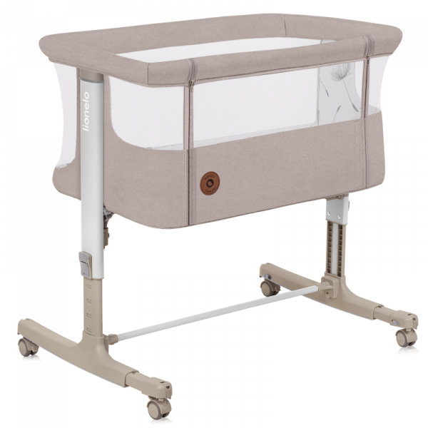 Фото - Кроватка детская прямоугольная Lionelo AURORA BEIGE CAPPUCCINO