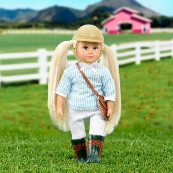 Фото - Лялька Lori Наїзниця Евелін 15 см (LO31030Z)