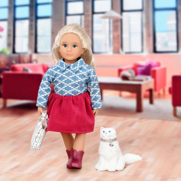 Фото - Кукла Lori Кайденс и кошка Кики 15 см (LO31053Z)