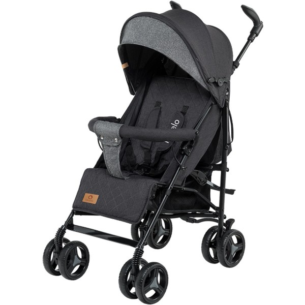 Фото - Коляска прогулянкова Lionelo Irma Black/Dark Grey