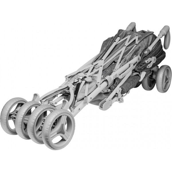 Фото - Коляска прогулянкова Lionelo Irma Grey/Dark Grey