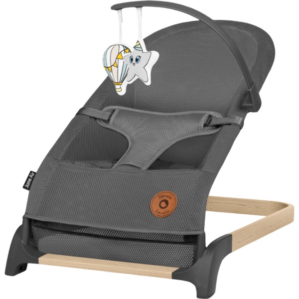 Фото - Крісло-шезлонг Lionelo June Air Grey Graphite