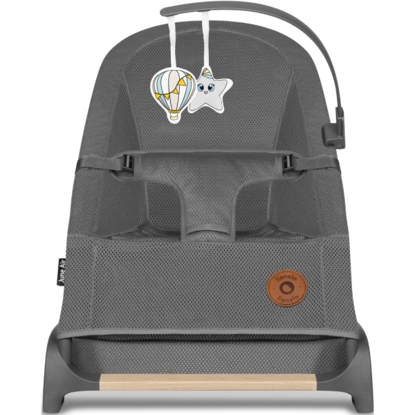 Фото - Крісло-шезлонг Lionelo June Air Grey Graphite
