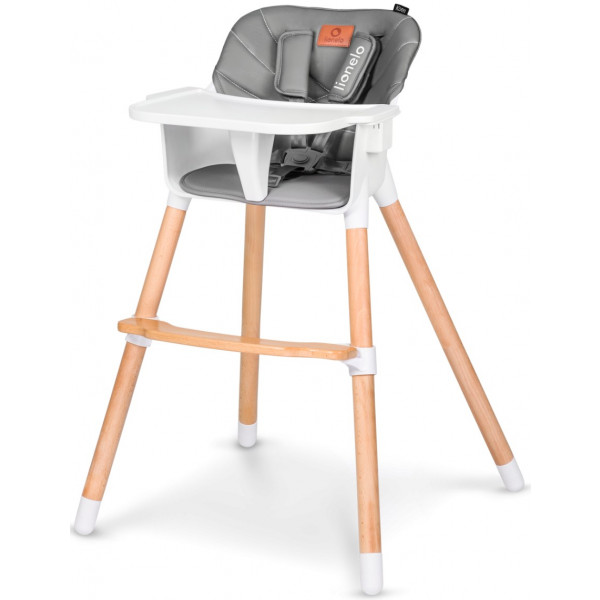 Фото - Стільчик для годування класичний Lionelo Koen Grey Stone Фото - Стільчик для годування класичний Lionelo Koen Grey Stone