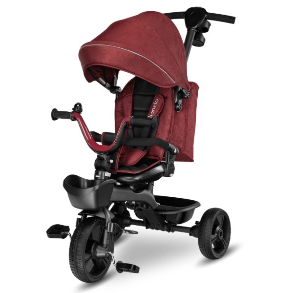 Фото - Триколісний велосипед Lionelo Kori Red Burgundy