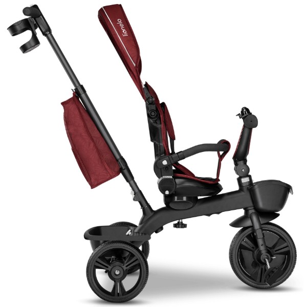 Фото - Триколісний велосипед Lionelo Kori Red Burgundy
