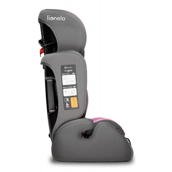 Фото - Автокресло Lionelo Levi Simple Candy Pink