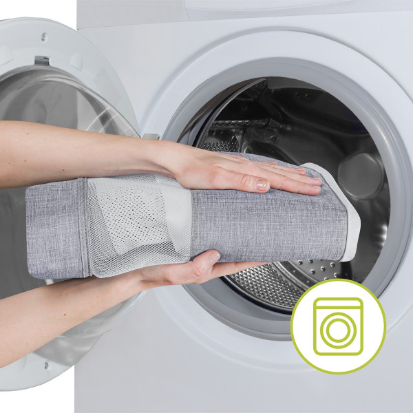 Фото - Ліжечко дитяче прямокутне Lionelo Luna Grey Concrete