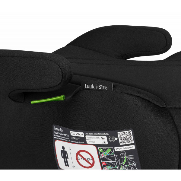 Фото - Бустер Lionelo Luuk I-SIZE Black