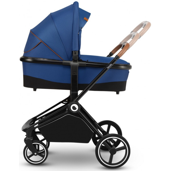 Фото - Коляска універсальна 3 в 1 Lionelo Mika Blue Navy