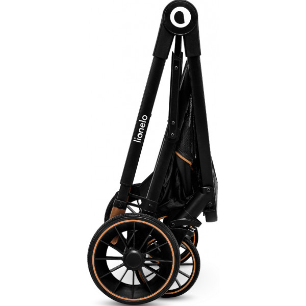 Фото - Коляска універсальна 3 в 1 Lionelo Riya 3IN1 Black Onyx