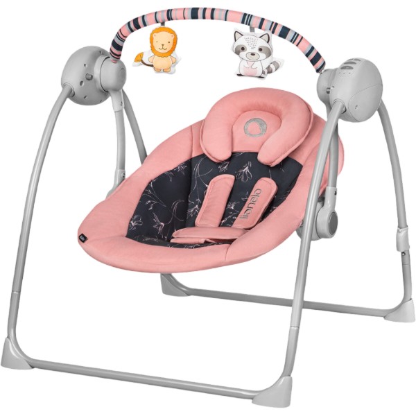 Фото - Кресло-качалка Lionelo Ruben Pink Baby