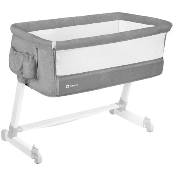 Фото - Кроватка детская прямоугольная Lionelo Theo Concrete