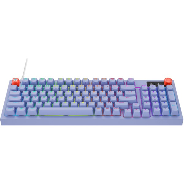 Фото - Клавіатура дротова ігрова Logitech G316 X 98 Wired Gaming Keyboard - LILAC (920-014257)