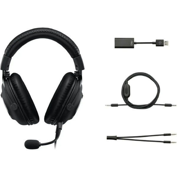 Фото - Гарнітура дротова ігрова Logitech G PRO X SE Black (981-001470)
