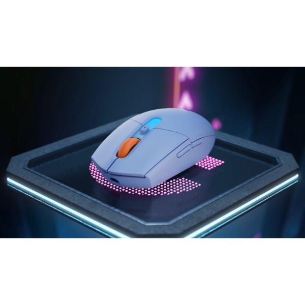 Фото - Мышь беспроводная игровая Logitech G305 X SUPERLIGHT Wireless Gaming Mouse - LILAC (910-007755)
