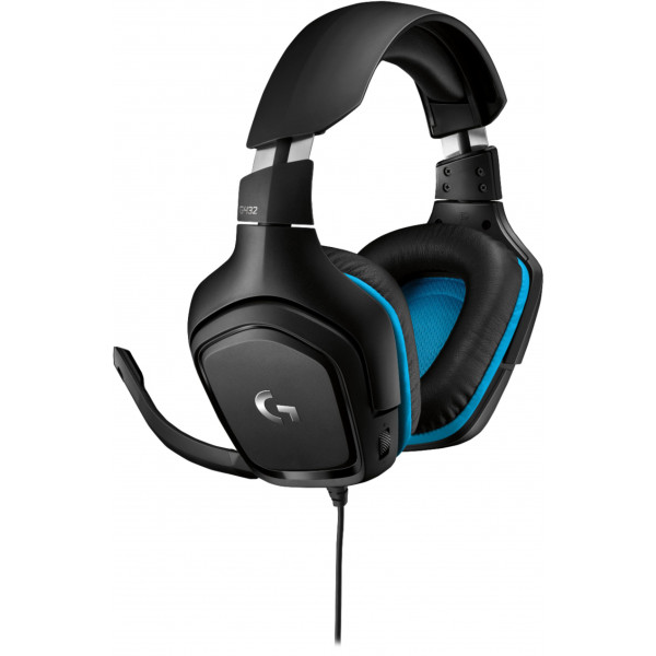 Фото - Гарнітура дротова ігрова Logitech G432 7.1 Surround Sound Wired Gaming Headset (981-000770)