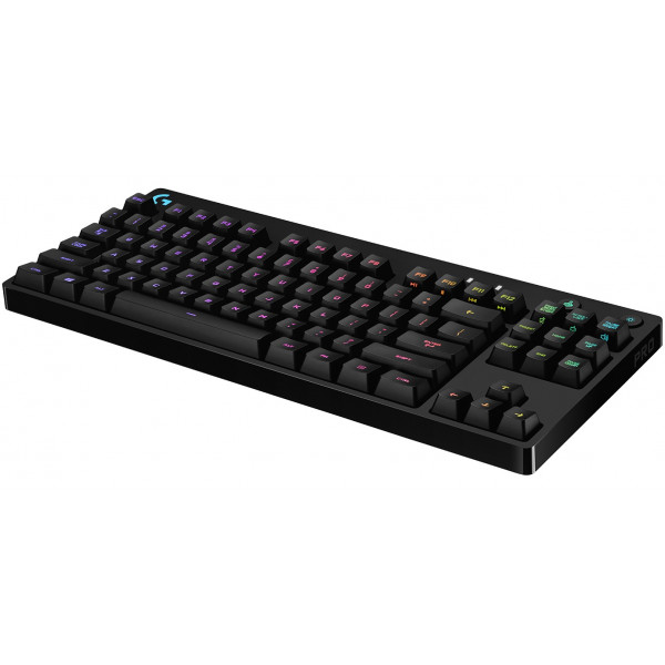 Фото - Клавіатура дротова ігрова Logitech G PRO Black (920-009392)