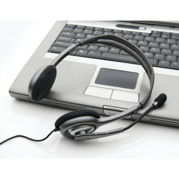 Фото - Гарнітура дротова Logitech H111 Stereo