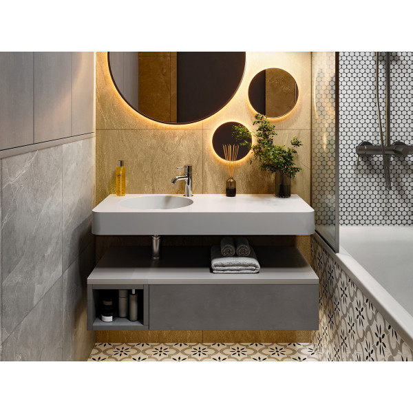 Фото - Раковина для ванної Miraggio LOOP 1000 L