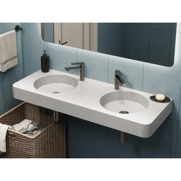 Фото - Раковина для ванної Miraggio LOOP 1200 D