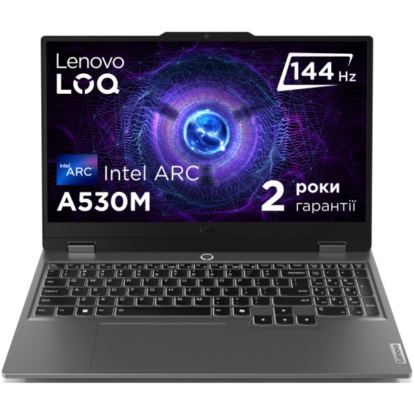 Фото - Ноутбук ігровий Lenovo LOQ 15IAX9I (83FQ0013RA) Luna Grey