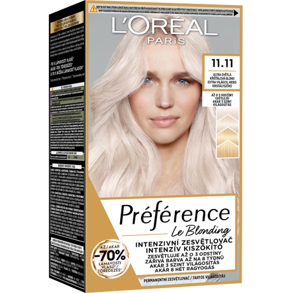 Фото - Краска для волос L'Oreal Preference стойка оттенок 11.11 (3600524080143)
