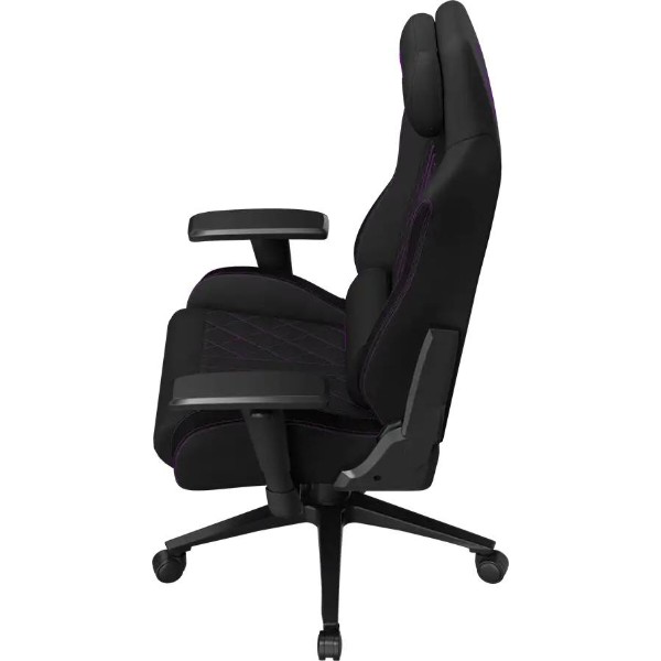 Фото - Крісло для геймерів Lorgar CHA41 Black/purple (LRG-CHA41-BK-PR)