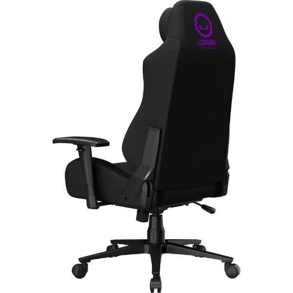 Фото - Крісло для геймерів Lorgar CHA41 Black/purple (LRG-CHA41-BK-PR)