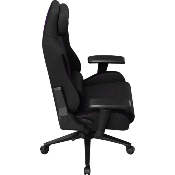 Фото - Крісло для геймерів Lorgar CHA41 Black/purple (LRG-CHA41-BK-PR)