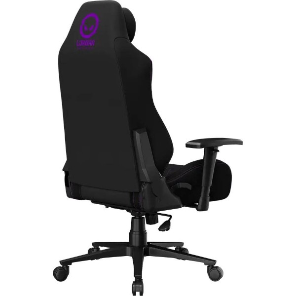 Фото - Крісло для геймерів Lorgar CHA41 Black/purple (LRG-CHA41-BK-PR)