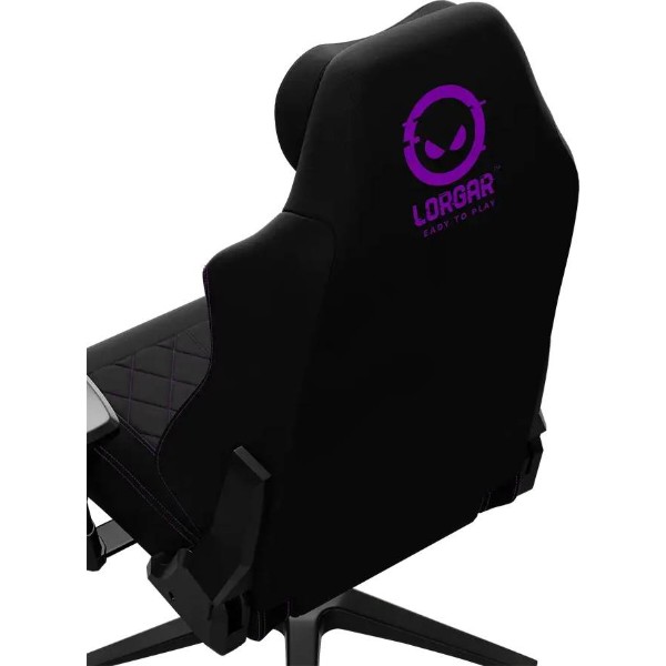 Фото - Крісло для геймерів Lorgar CHA41 Black/purple (LRG-CHA41-BK-PR)