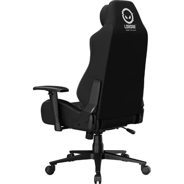 Фото - Крісло для геймерів Lorgar CHA41 Black/white (LRG-CHA41-BK-WH)