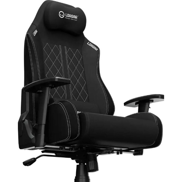 Фото - Крісло для геймерів Lorgar CHA41 Black/white (LRG-CHA41-BK-WH)