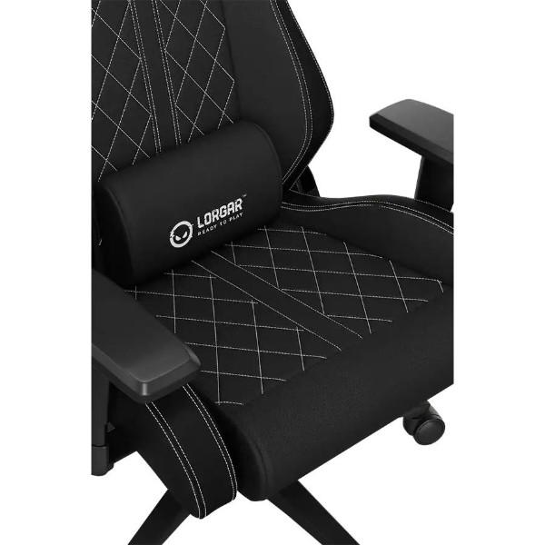 Фото - Крісло для геймерів Lorgar CHA41 Black/white (LRG-CHA41-BK-WH)