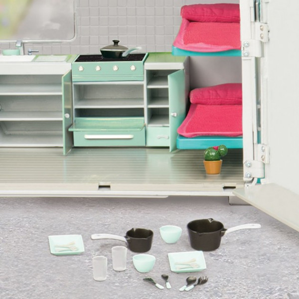 Фото - Транспорт для куклы Lori Кемпер Бирюзовый (LO37001)