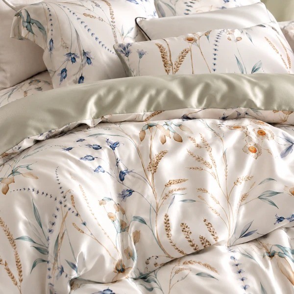 Фото - Комплект постельного белья Love You 160×220х2 тенсель 300TC Botany (ly63050)