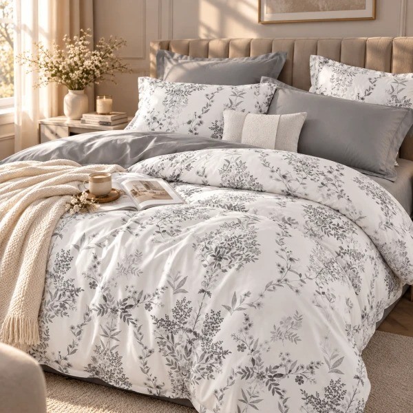 Фото - Комплект постельного белья Love You 160×220х2 тенсель 300TC Willow (ly63053)
