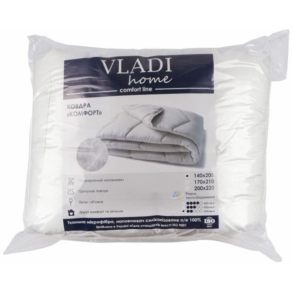 Фото - Одеяло всесезонное двуспальное евро Love You Vladi 200x220 см (4423)