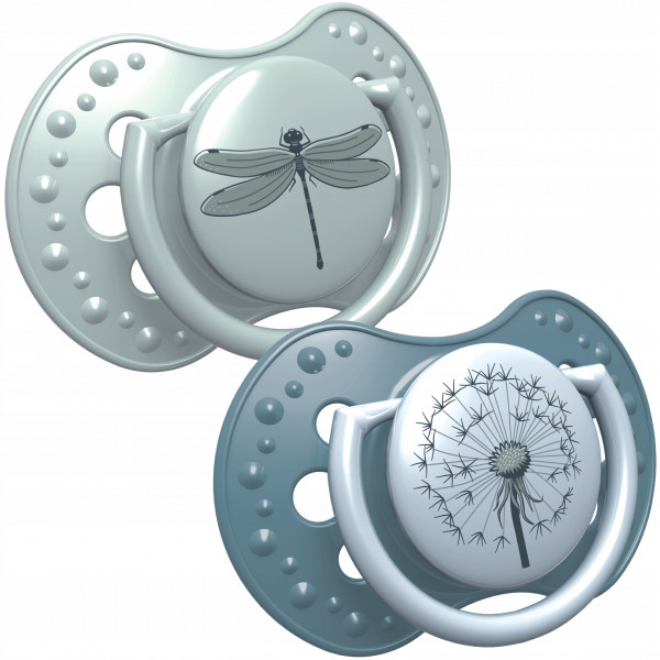 Фото - Симетрична пустушка Lovi Botanic Botanic для хлопчика силіконова, 2 шт. (22/870boy) Фото - Симетрична пустушка Lovi Botanic Botanic для хлопчика силіконова, 2 шт. (22/870boy)