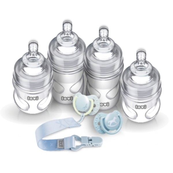 Фото - Бутылочка для кормления Lovi Стартовый набор для новорожденных Baby Shower Boy (0358)