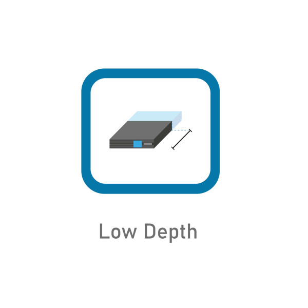 Фото - Джерело безперебійного живлення PowerWalker VI 750 R1U (10121048)