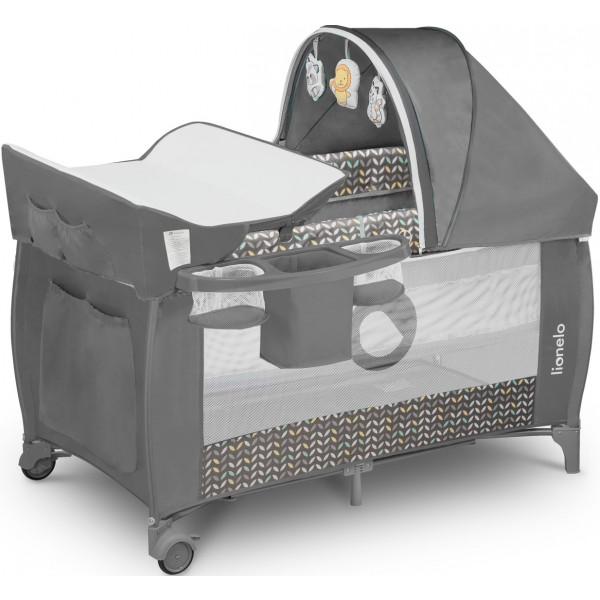 Фото - Манеж-кровать Lionelo Sven Plus Grey Scandi