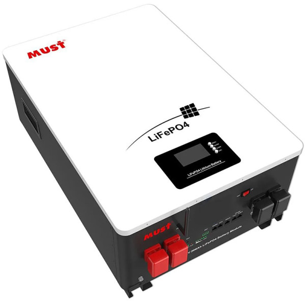 Фото - Батарея для сонячного інвертора Must LiFePO4 25.6V 100Ah 2.56kWh (LP16-24100)