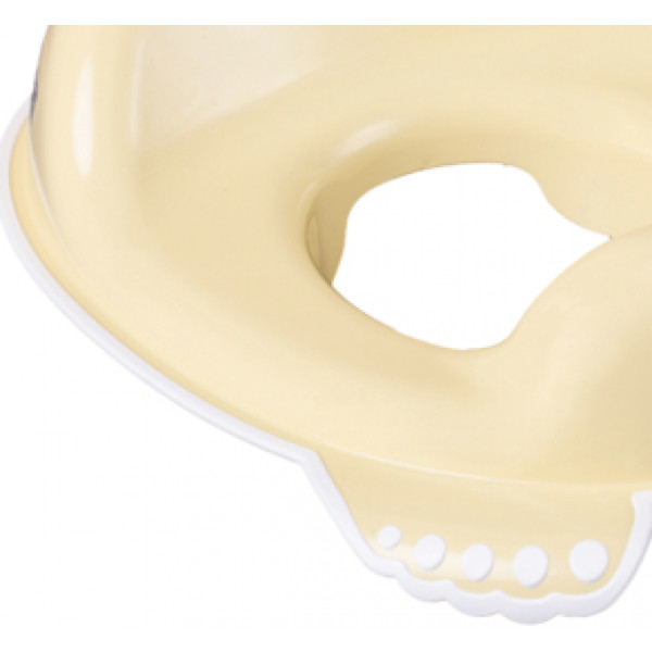 Фото - Детская накладка на унитаз классическая Tega Baby Утенок с антискользящей резиной Светло-желтый (DK-002-132)