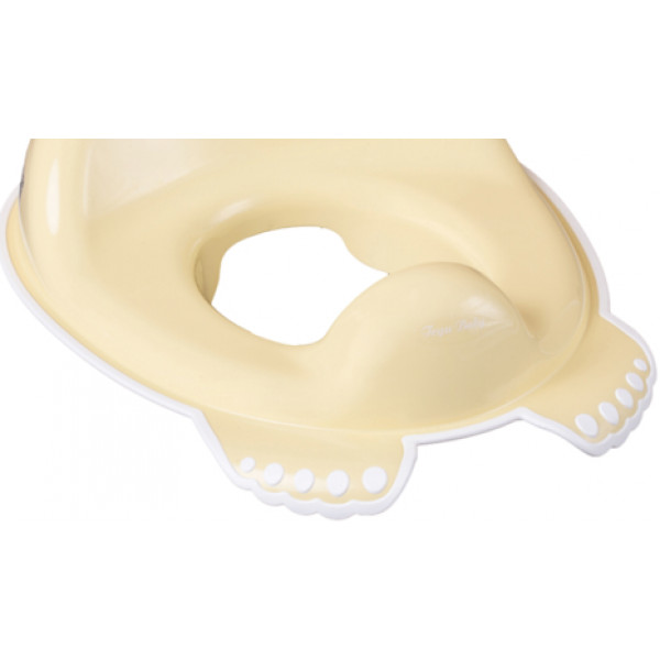 Фото - Детская накладка на унитаз классическая Tega Baby Утенок с антискользящей резиной Светло-желтый (DK-002-132)